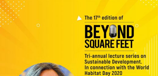 Lecture by Dr. Shashi Tharoor for the 17th Edition of Beyond Square Feet’s Tri-annual Lecture series on sustainable development.
