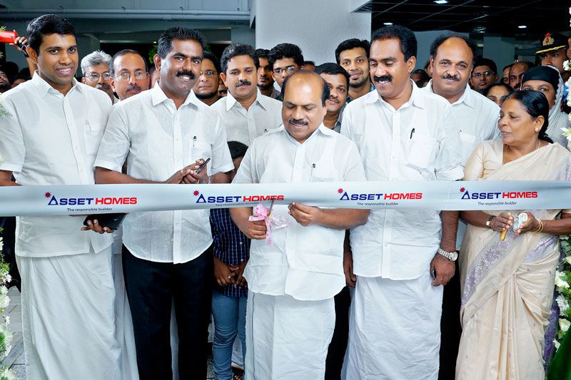 Shri. V.K Ebrahim Kunju Inaugurates Asset Homes 36th project Asset Silver Streak