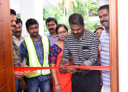 Sample Villa at Asset Gitanjali, Amala Nagar, Thrissur is inaugurated by Mr.Hari CR (JV Partner) in the presence of Mr. Sunil Kumar V, Founder and Managing Director Asset Homes