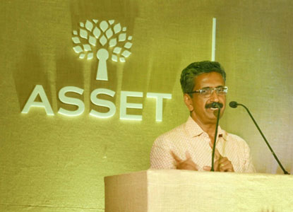 Dr. K. P. Ouseph IFS (Retd) delivers the 14th edition lecture of Asset Homes Beyond Square Feet Tri-annual Lecture Series.