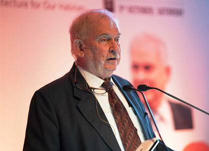 Ar. Christopher Charles Benninger speaks on sustainable building practices at the 15th Edition of Beyond Square Feet.