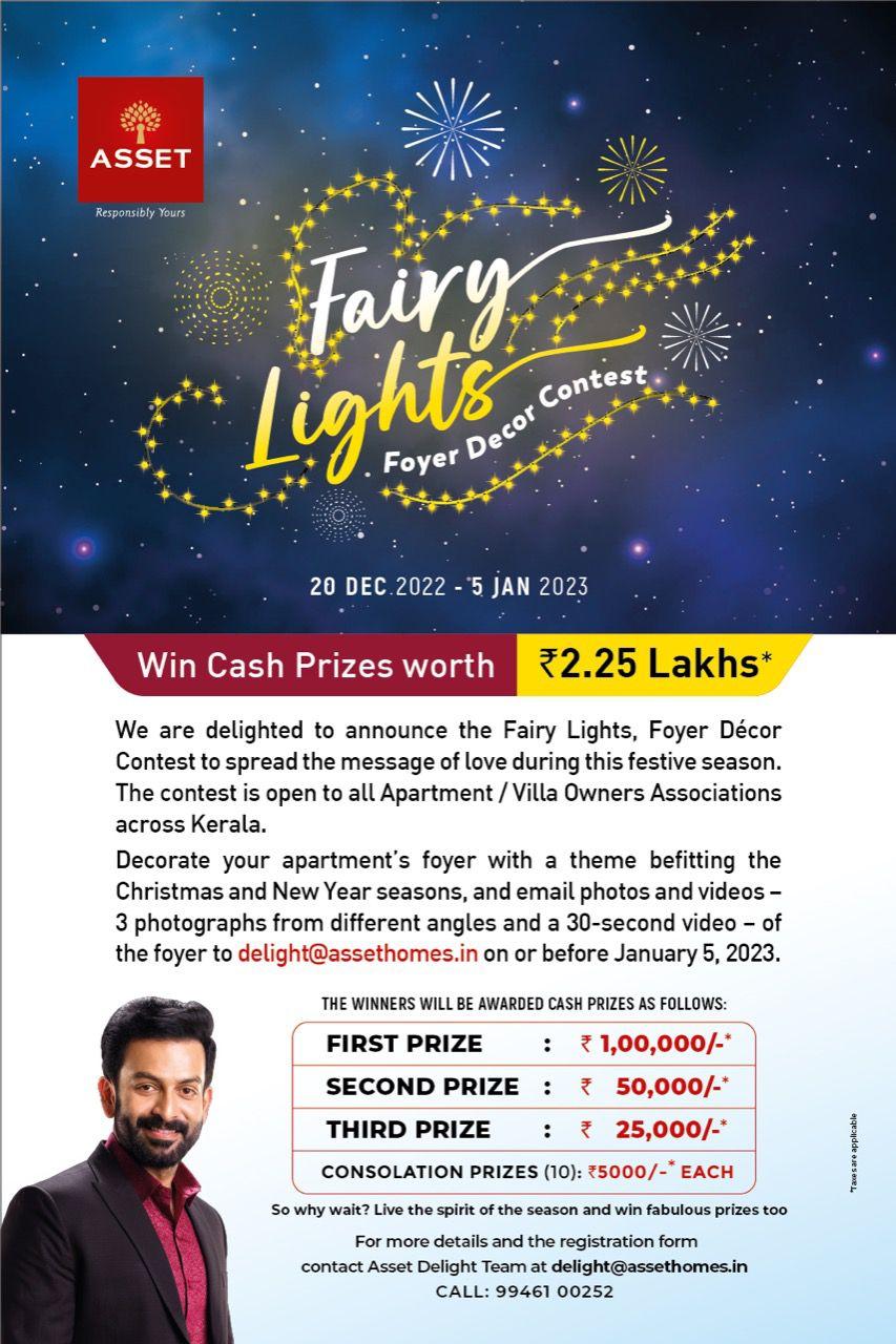 FAIRY LIGHTS- FOYER DECOR #CONTESTALERT