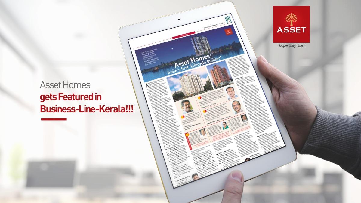Asset Homes Gets Featured in Business-Line-Kerala