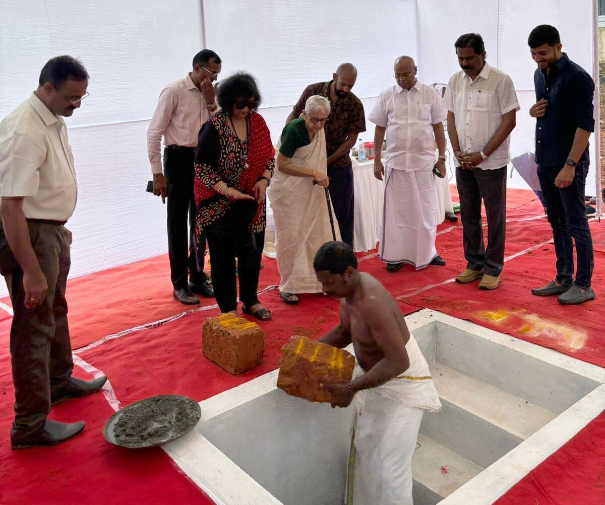 Asset Butterflies: Stone Laying Ceremony