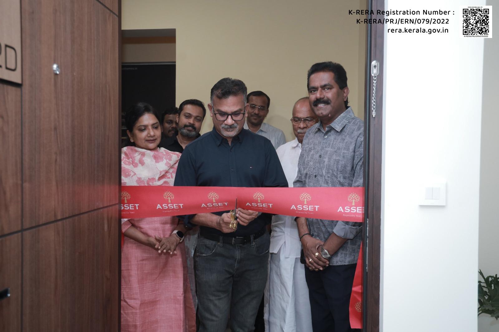 Unveiling Excellence: Asset Laurels Sample Flat Inauguration