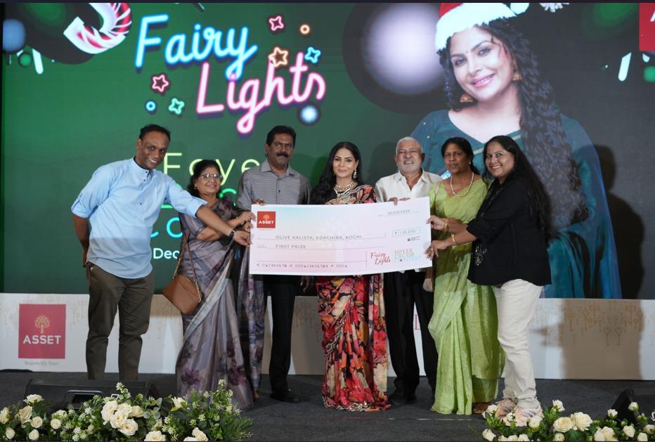 Olive Kalista Wins First Prize in Asset Homes “Fairy Lights Foyer Decor Contest 2024-2025”