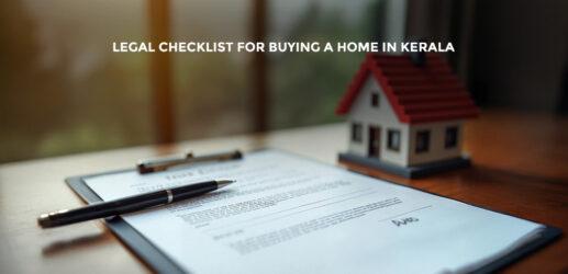 Legal Checklist for Buying a Home in Kerala