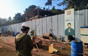 Total station survey work on progress (1) (1)