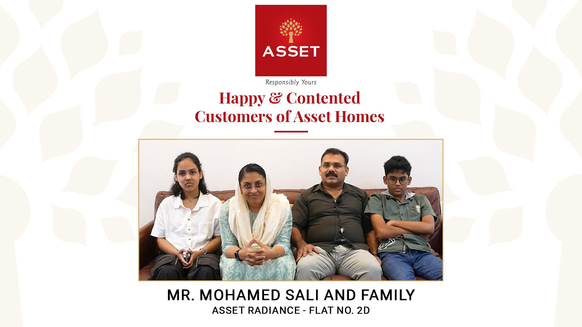 Mr. Mohamed Sali and Family – Asset Radiance – 2D